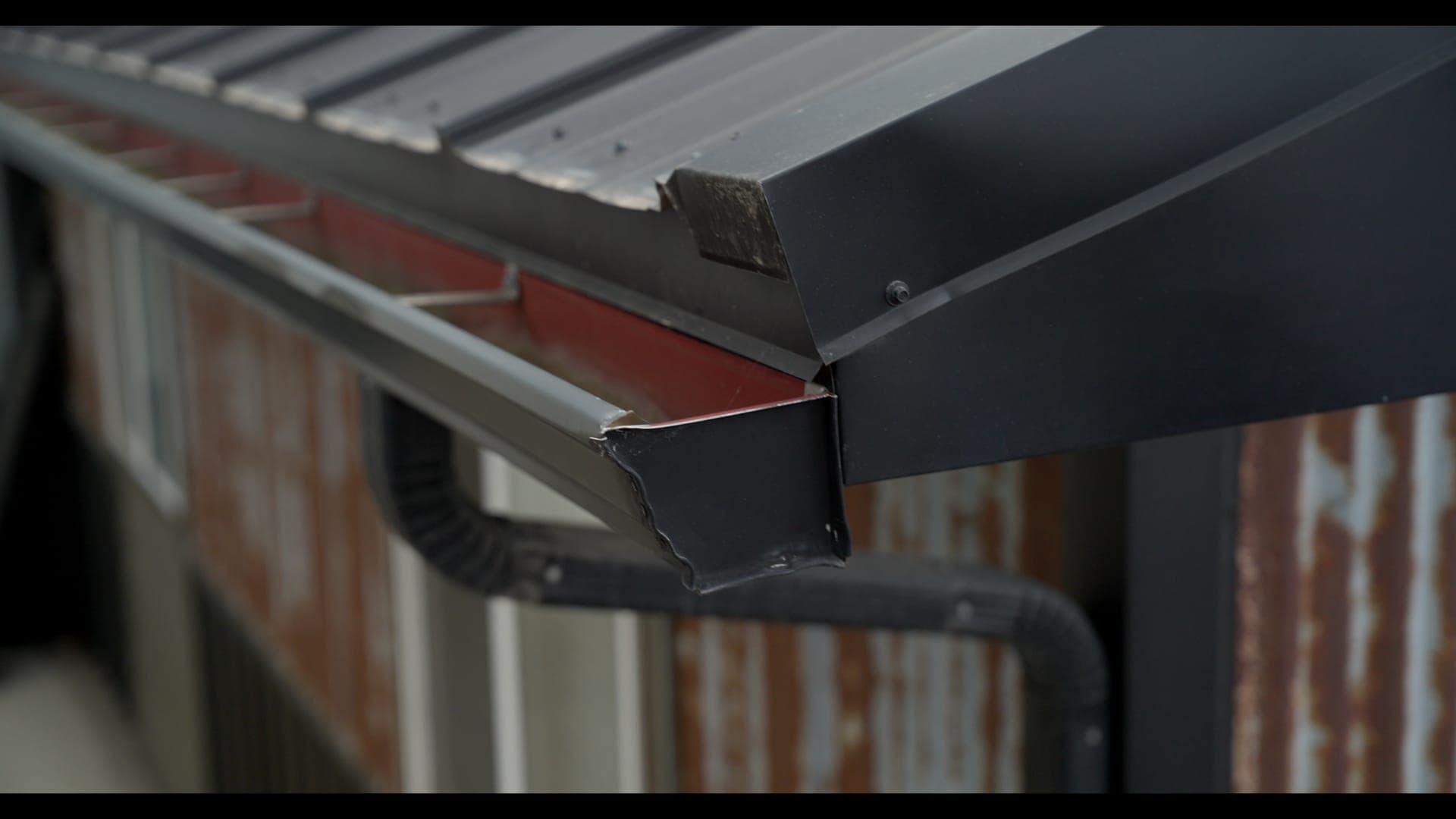 Seamless gutter installation by Perrenoud Roofing in Spokane